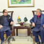 PM AJK, Ishaq Dar discuss financial matters