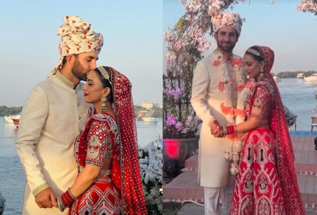 Ushna Shah gets trolled for choosing Indian style bridal dress