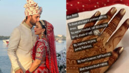 Ushna Shah calls out trollers who criticized her wedding outfit