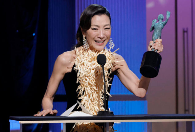 At the SAG Awards 2023, Michelle Yeoh becomes first Asian woman to win Best Actress