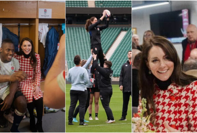 Kate Middleton’s behind-the-scenes rugby photos reveal a surprise item