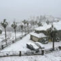 California experiences snow and tornadoes as result of storm