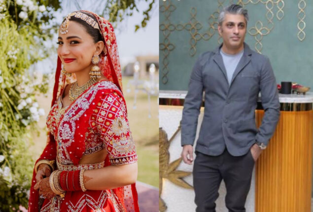 Ushna Shah criticizes blogger Ab Lakhani for violating privacy at her wedding