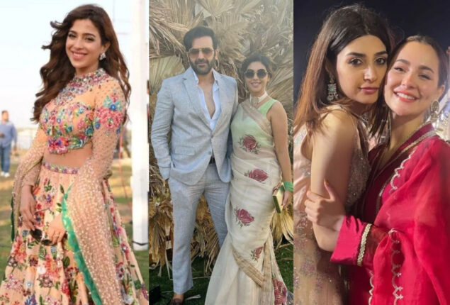 Pakstani stars gracing the wedding of Ushna Shah: Pictures
