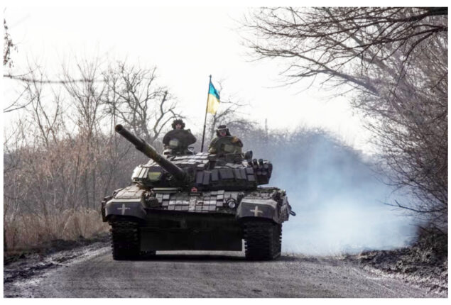 Leopard 2 tanks found near Bakhmut