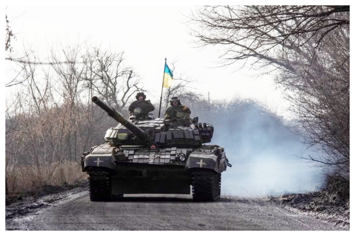 Leopard 2 tanks found near Bakhmut