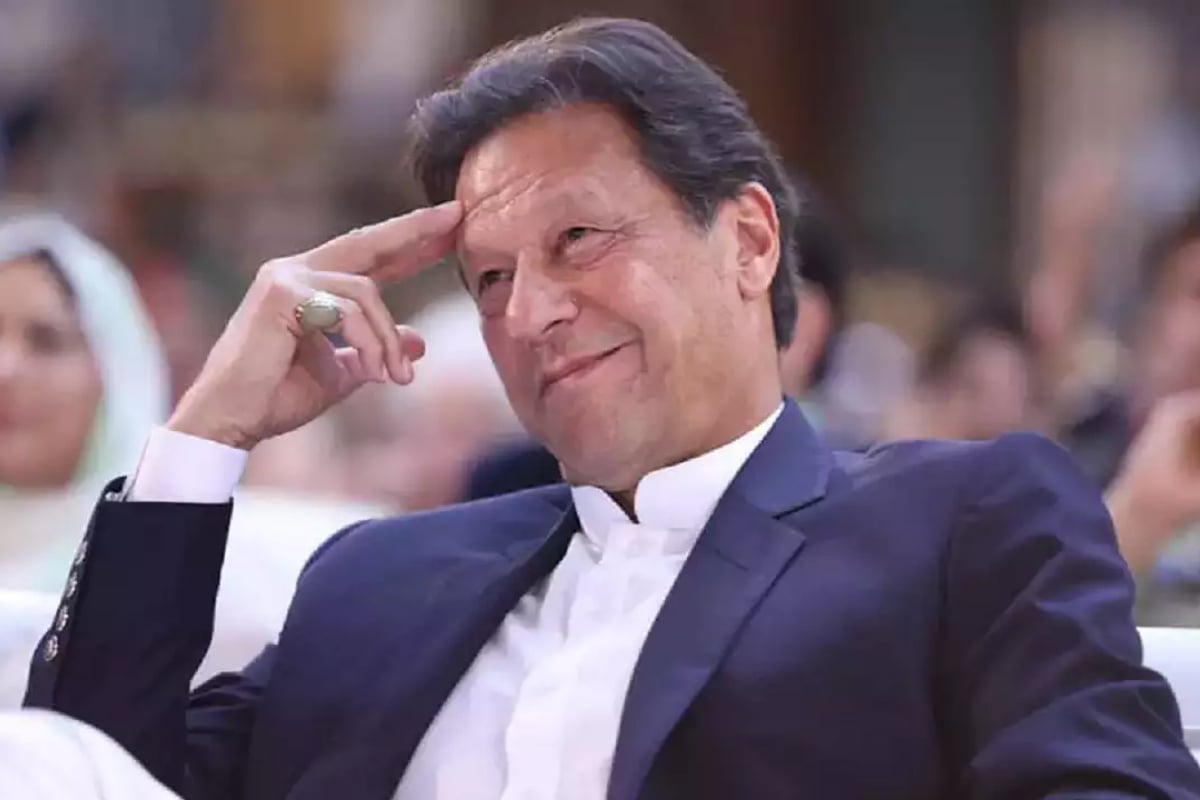 Imran Khan happy