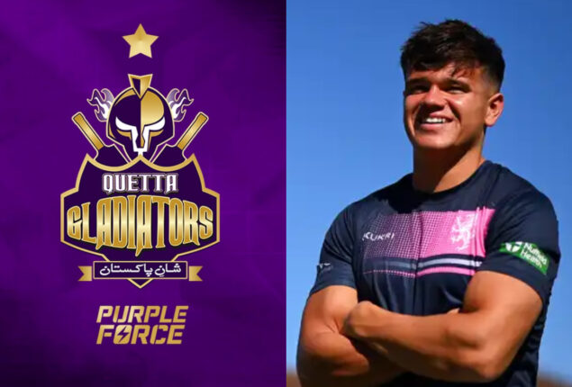 "I am absolutely buzzing to be joining back up with Quetta Gladiators" says Will Smeed