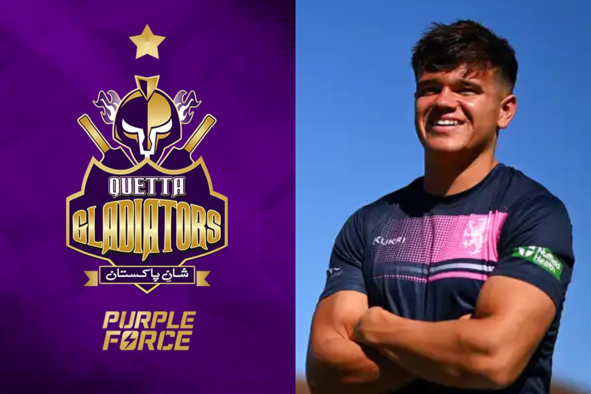 "I am absolutely buzzing to be joining back up with Quetta Gladiators" says Will Smeed