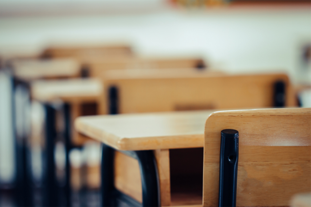 Professor waits in wrong class