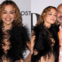 Rita Ora’s recent costume is nothing more than feather boa