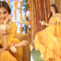 Zainab Shabbir looks captivating in mayoon outfit