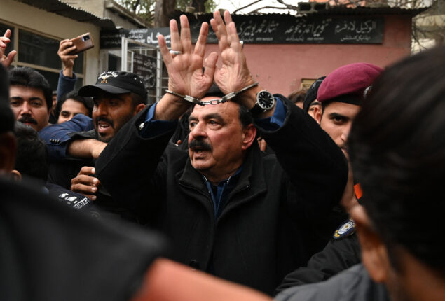 Sheikh Rashid to be indicted on March 2 in a case of levelling allegations against Asif Zardari