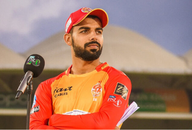 Shadab Khan wants his team to win PSL 2023 for 3rd time