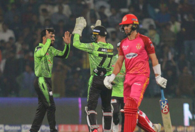 Lahore Qalandars beat Islamabad United by 110 runs in PSL 8