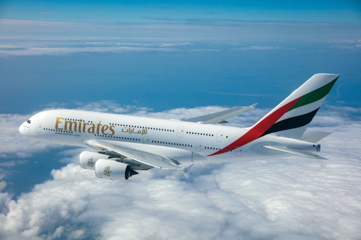 Emirates flight