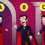 Brain Teaser: Find the Fake Vampire in Room within 9 secs