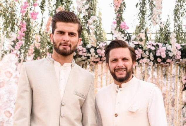 Shaheen Shah Afridi wed