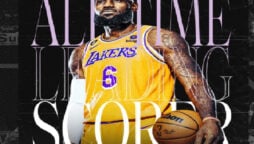 LeBron James NBA record