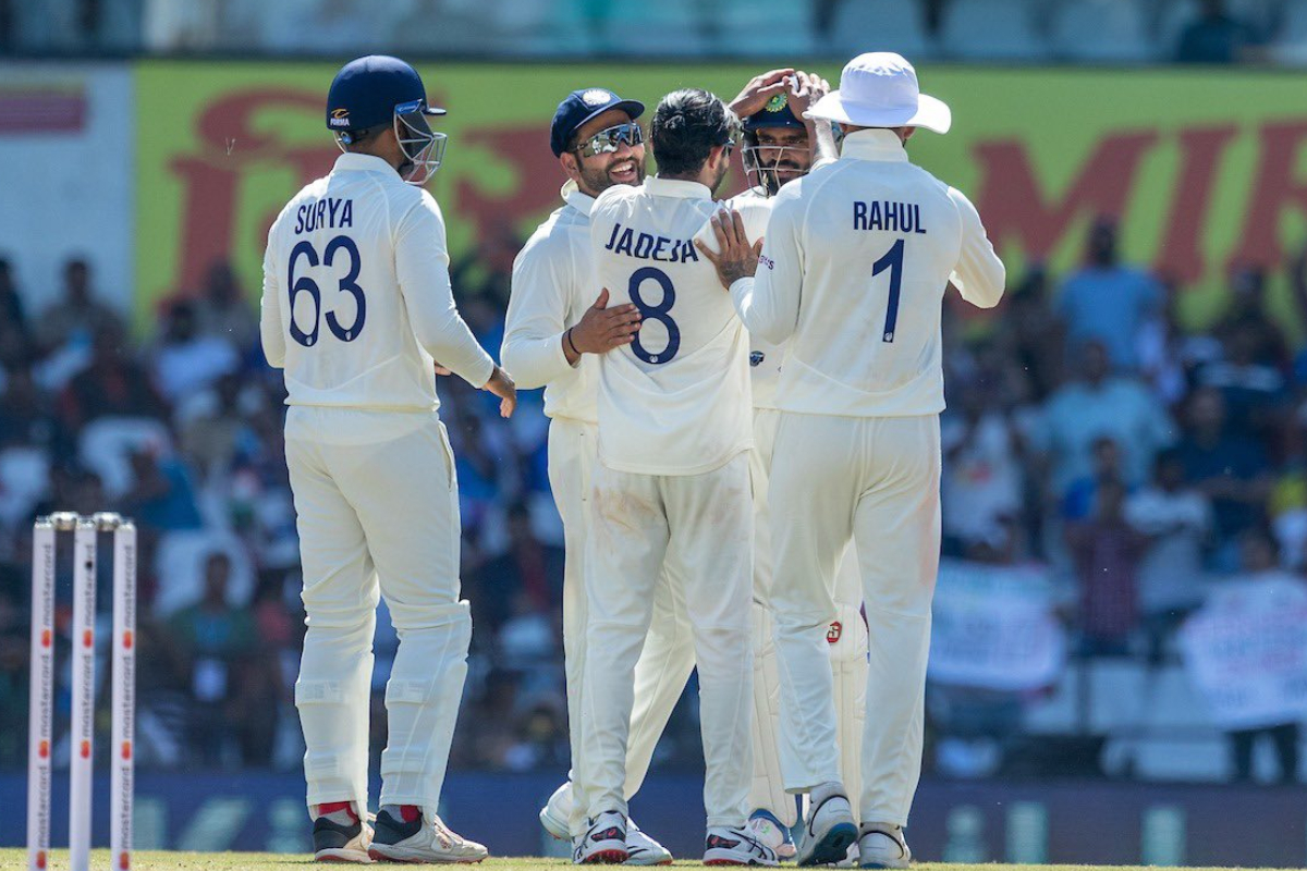 India Test team rankings