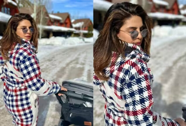 Priyanka Chopra rocks stunning wollen coats for winter fashion