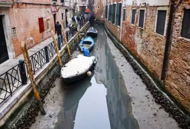 As Venice’s canals run dry, Italy faces a fresh drought alert