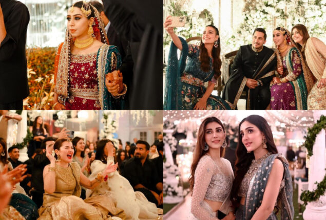 New HD photos of Umer Mukhtar’s star-studded wedding