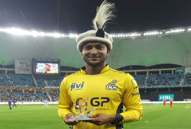 Shakib Al Hasan picked by Peshawar Zalmi for PSL 2023