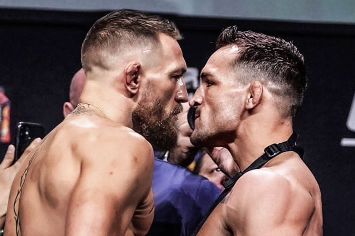 Michael Chandler facing Conor McGregor