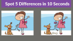 Spot The Difference: Spot 5 differences within 10 seconds