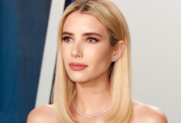 Emma Roberts calls out mother for sharing son’s face