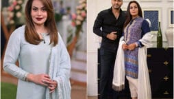 Sadia Imam left wearing western clothes