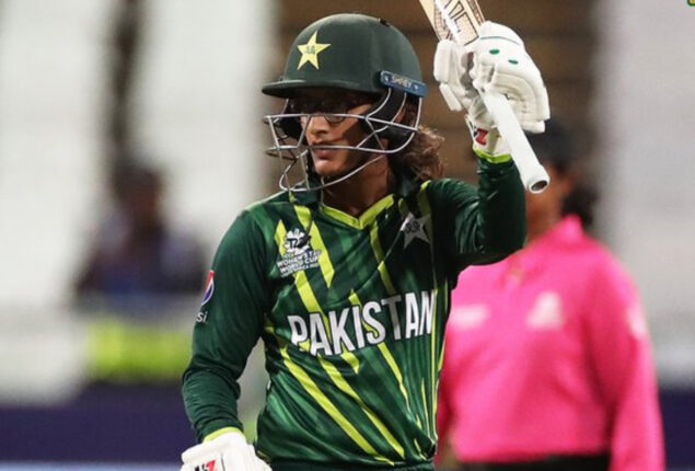 Muneeba Ali century in World Cup