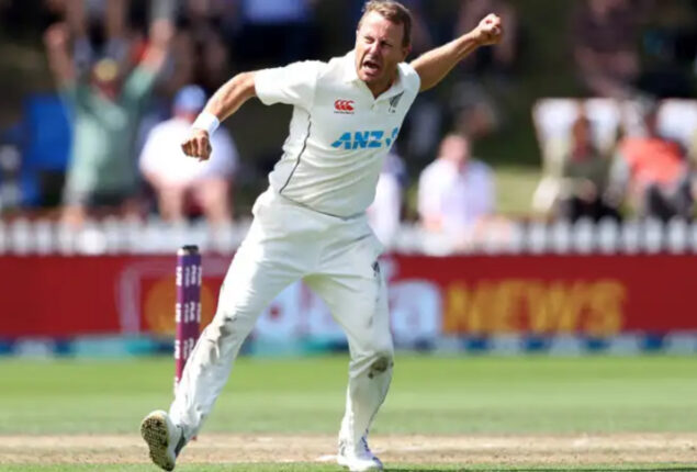 New Zealand England second Test