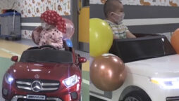 Watch Video: Turkish hospital uses toy cars to take kids with cancer for treatment