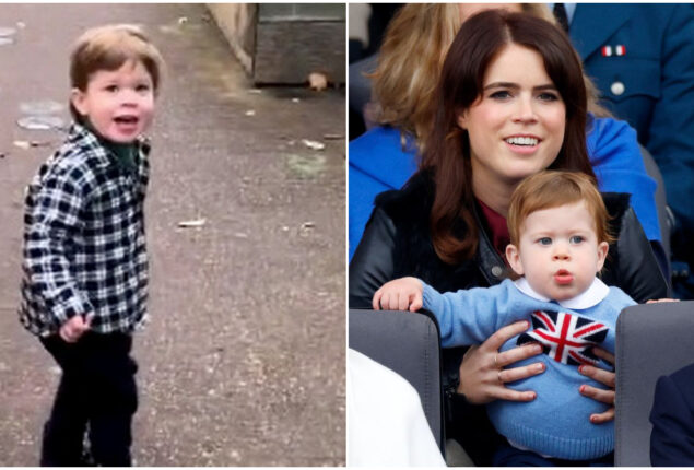 Princess Eugenie’s son resemble to Harry and Meghan’s kids, amazed fans