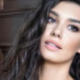 Burcu Kıratlı Turkish star turns up the heat in a stunning black outfit