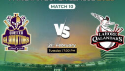 HBL PSL 8 Live Streaming Quetta Gladiators v Lahore Qalandars