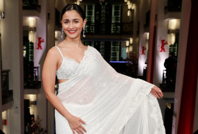 Alia Bhatt’s spacious walk-in closet is stocked with shoes and dressing room decor ideas