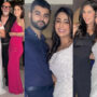 Ushna Shah looks adorable in white gown at her pre-wedding party