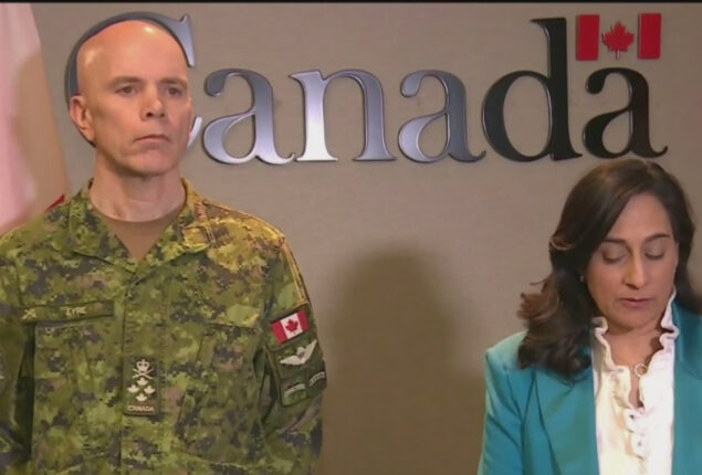 The military of the United States and Canada have shot down a new unidentified object