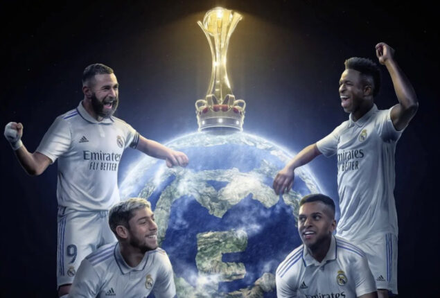 Real Madrid to become 5th time Club World Cup champions