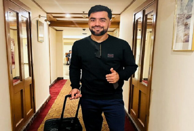 Rashid Khan arrived in Karachi for PSL 2023