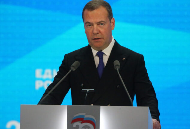 Arms supplies to Kyiv threaten global nuclear catastrophe, says Medvedev