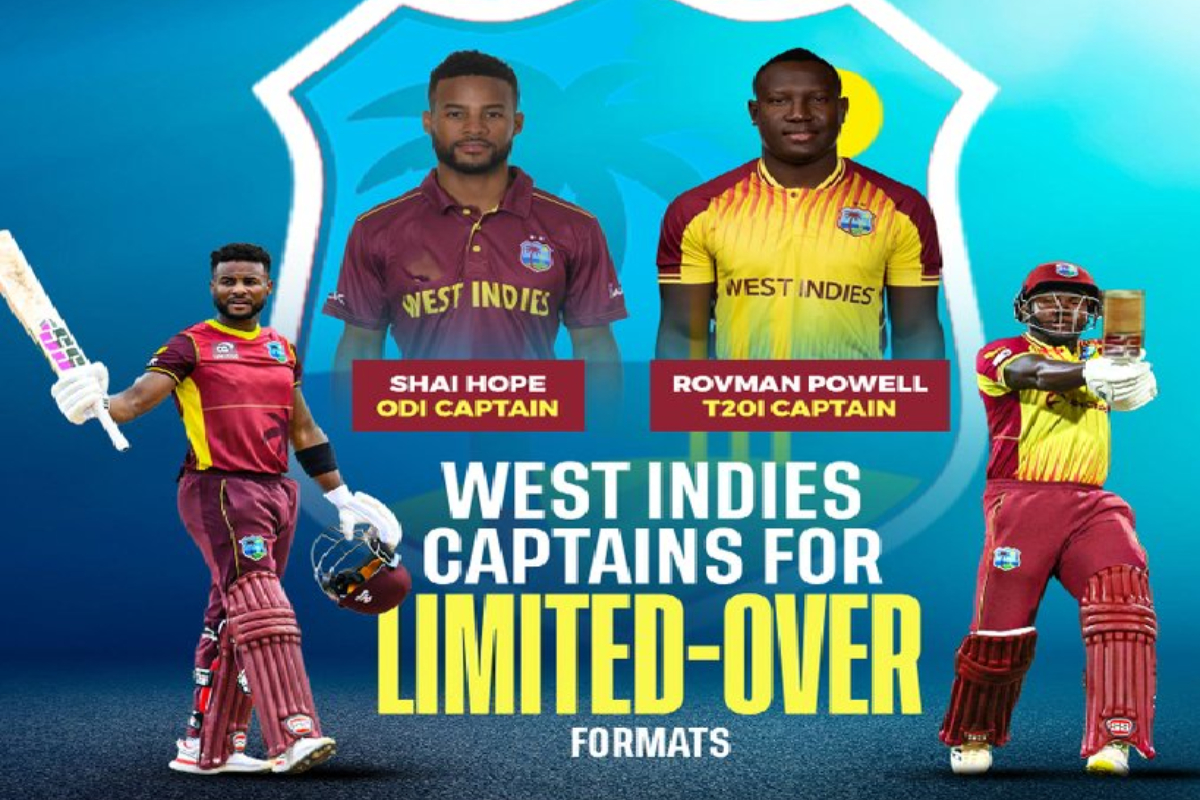 Shai Hope and Rovman Powell white-ball captaincy