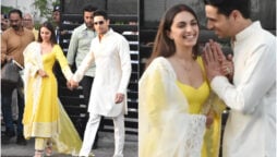 Kiara Advani-Sidharth Malhotra hold hands as they arrive in Mumbai after wedding