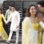 Kiara Advani-Sidharth Malhotra hold hands as they arrive in Mumbai after wedding