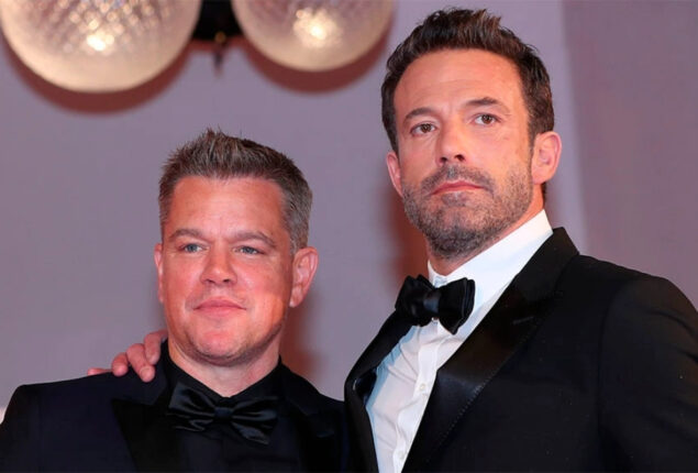Ben Affleck and Matt Damon have re-teamed for a sports drama
