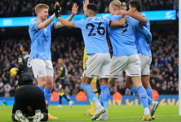 Manchester City Back to 2nd place in Premier League standings