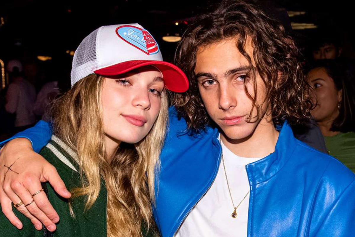 Maddie Ziegler and Eddie Benjamin